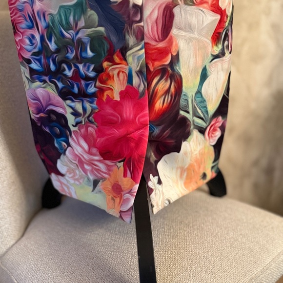 TED BAKER Vibrant Floral Midi Dress - Picture 5 of 7